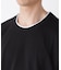 フェイクレイヤード鹿の子Tシャツ 半袖