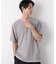 フェイクレイヤード鹿の子Tシャツ 半袖