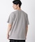 フェイクレイヤード鹿の子Tシャツ 半袖