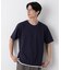 フェイクレイヤード鹿の子Tシャツ 半袖