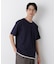 フェイクレイヤード鹿の子Tシャツ 半袖