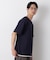 フェイクレイヤード鹿の子Tシャツ 半袖