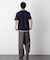 フェイクレイヤード鹿の子Tシャツ 半袖