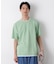 フェイクレイヤード鹿の子Tシャツ 半袖