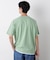 フェイクレイヤード鹿の子Tシャツ 半袖