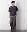 リブスムースTシャツ 半袖