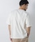 スムース布帛ドッキングTシャツ 半袖