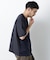 スムース布帛ドッキングTシャツ 半袖