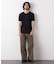 リブフライスヘンリーTシャツ 半袖