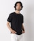 リブフライスTシャツ 半袖
