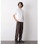 リブフライスTシャツ 半袖