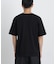 切替チェックニットTシャツ 半袖