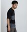 ニットコンビボーダーTシャツ 半袖