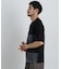 ニットコンビボーダーTシャツ 半袖