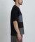 ニットコンビボーダーTシャツ 半袖