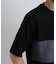 ニットコンビボーダーTシャツ 半袖