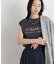 MINERALTEX(TM)ロゴプリントノースリーブTシャツ