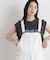 MINERALTEX(TM)ロゴプリントノースリーブTシャツ