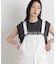 MINERALTEX(TM)ロゴプリントノースリーブTシャツ