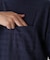 リブボーダーポケットTシャツ 半袖
