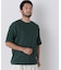 リブボーダーポケットTシャツ 半袖