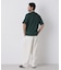 リブボーダーポケットTシャツ 半袖