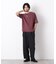 ワンポイントピグメントTシャツ 半袖