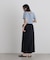 ラメリブカットクルーネックTシャツ