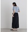 ラメリブカットクルーネックTシャツ
