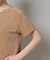フェイクスエードTシャツ