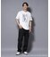 別注GOOD ROCK SPEED NYC シルバー箔プリントTシャツ