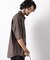 ビッグドレープ クールシャツ 半袖（セットアップ可）