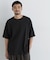 USAコットン×COOLMAX(R) ワッフルワイドTシャツ半袖