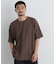USAコットン×COOLMAX(R) ワッフルワイドTシャツ半袖