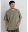 USAコットン×COOLMAX(R) ワッフルワイドTシャツ半袖