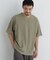 USAコットン×COOLMAX(R) ワッフルワイドTシャツ半袖