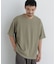 USAコットン×COOLMAX(R) ワッフルワイドTシャツ半袖