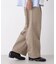 TCツイル2タックワイドパンツ