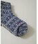 Healthknit／ジャガードソックス 3足セット