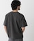 微起毛クロップドTシャツ 半袖