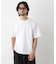微起毛クロップドTシャツ 半袖