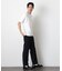 「FORMAL JERSEY」クルーネックカットソー半袖