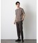 「FORMAL JERSEY」クルーネックカットソー半袖