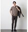 「FORMAL JERSEY」クルーネックカットソー半袖