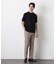 「FORMAL JERSEY」モックネックカットソー半袖