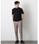 「FORMAL JERSEY」モックネックカットソー半袖