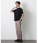 「FORMAL JERSEY」モックネックカットソー半袖