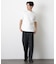「FORMAL JERSEY」モックネックカットソー半袖