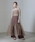 ESTHE／Cut-Out Organza Dress