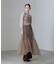 ESTHE／Cut-Out Organza Dress